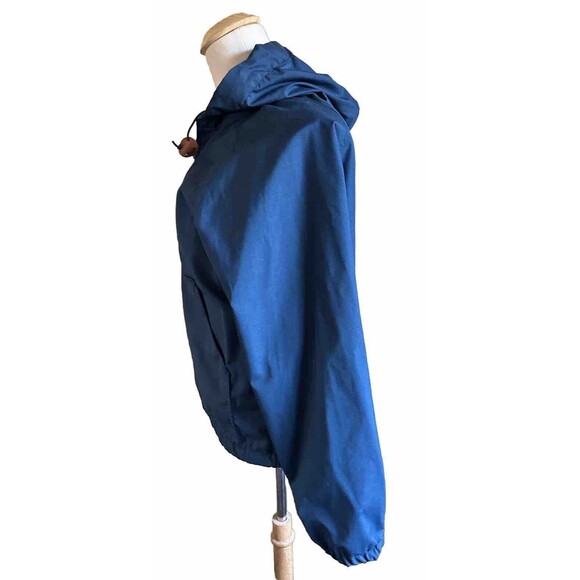 Woolrich Jacket Men’s M 6169 Navy Drawstring Hood WPL6635 USA Shacket NEW Vtg - Picture 3 of 12